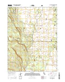 East of Pondosa 2015 topographic map thumbnail