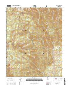 Quinn Peak 2015 topographic map thumbnail