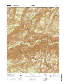 Ten Lakes 2015 topographic map thumbnail