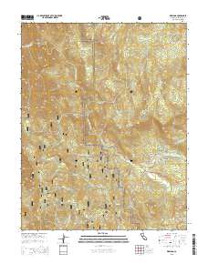 Wawona 2015 topographic map thumbnail