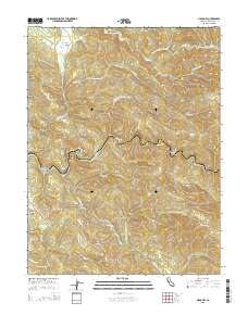 Noyo Hill 2015 topographic map thumbnail