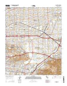 El Monte 2015 topographic map thumbnail