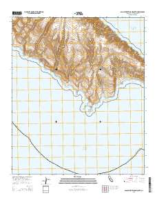 San Clemente Island South 2015 topographic map thumbnail