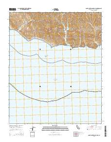 Santa Cruz Island B OE S 2015 topographic map thumbnail