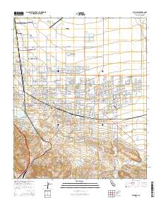 Palmdale 2015 topographic map thumbnail