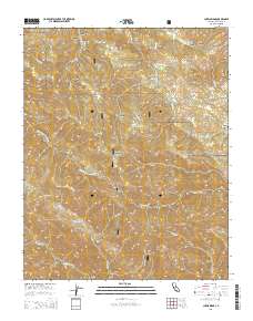 Chews Ridge 2015 topographic map thumbnail