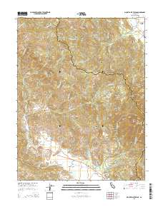 Mount Saint Helena 2015 topographic map thumbnail