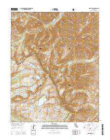 Mount Tom 2015 topographic map thumbnail