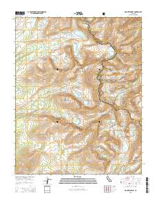 Mount Whitney 2015 topographic map thumbnail