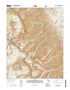 Mount Williamson 2015 topographic map thumbnail