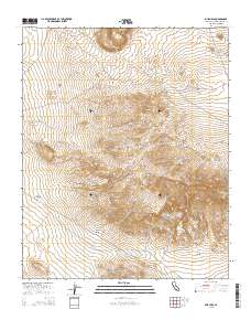 Mud Hills 2015 topographic map thumbnail