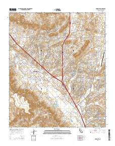 Murrieta 2015 topographic map thumbnail
