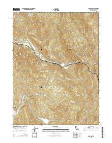 Myers Flat 2015 topographic map thumbnail