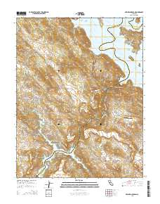 New Melones Dam 2015 topographic map thumbnail