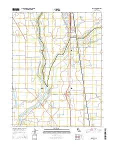 Nicolaus 2015 topographic map thumbnail