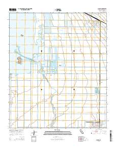 Niland 2015 topographic map thumbnail
