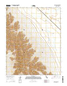Nopah Peak 2015 topographic map thumbnail