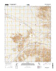 North of Baker 2015 topographic map thumbnail
