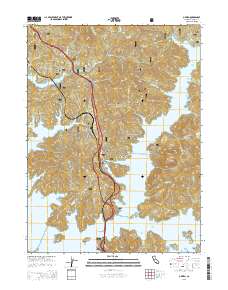 O'Brien 2015 topographic map thumbnail