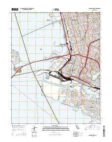 Oakland West 2015 topographic map thumbnail