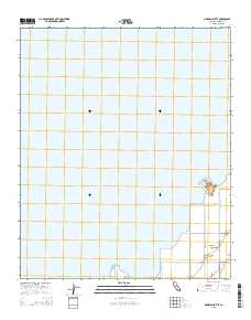Obsidian Butte 2015 topographic map thumbnail