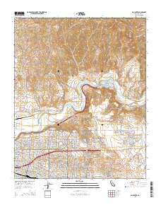 Oil Center 2015 topographic map thumbnail
