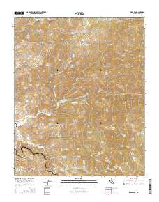 Oiler Peak 2015 topographic map thumbnail