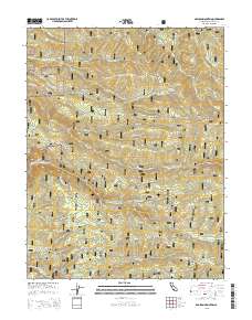 Old Iron Mountain 2015 topographic map thumbnail