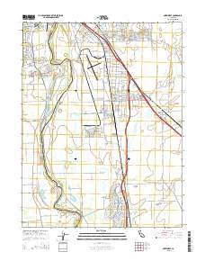 Olivehurst 2015 topographic map thumbnail