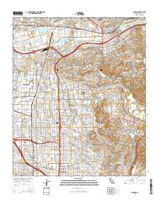 Orange 2015 topographic map thumbnail