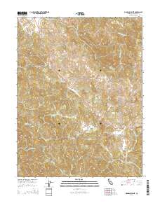 Ornbaun Valley 2015 topographic map thumbnail