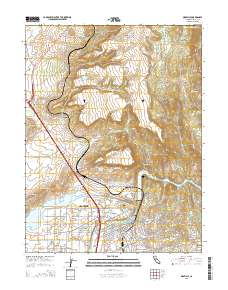 Oroville 2015 topographic map thumbnail