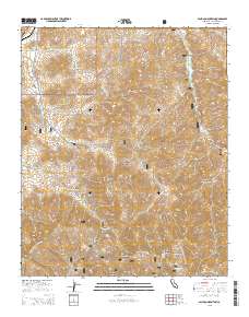 Pacifico Mountain 2015 topographic map thumbnail