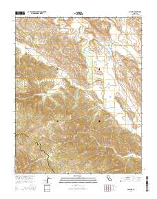 Paicines 2015 topographic map thumbnail