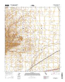 Painted Gorge 2015 topographic map thumbnail