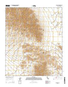 Palen Pass 2015 topographic map thumbnail