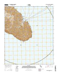 Santa Catalina East 2015 topographic map thumbnail