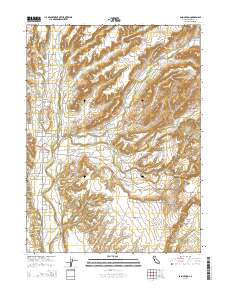 Palo Cedro 2015 topographic map thumbnail