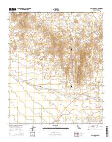 Palo Verde Peak 2015 topographic map thumbnail