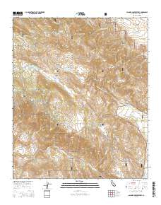 Palomar Observatory 2015 topographic map thumbnail