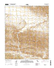 Panoche 2015 topographic map thumbnail
