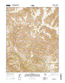 Panoche Pass 2015 topographic map thumbnail
