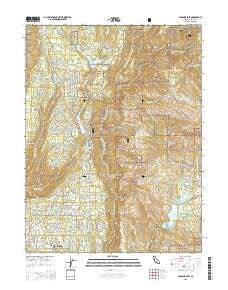 Paradise East 2015 topographic map thumbnail
