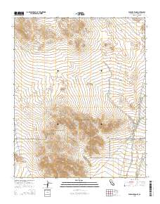 Paradise Range 2015 topographic map thumbnail