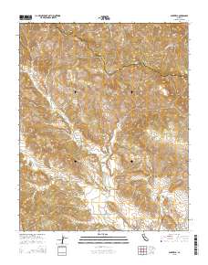 Parkfield 2015 topographic map thumbnail
