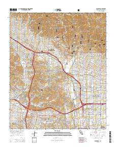 Pasadena 2015 topographic map thumbnail