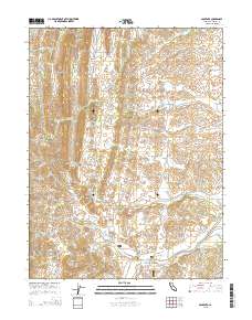 Paskenta 2015 topographic map thumbnail