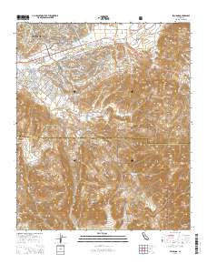 Pechanga 2015 topographic map thumbnail