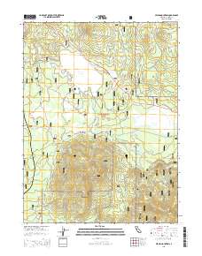 Pegleg Mountain 2015 topographic map thumbnail