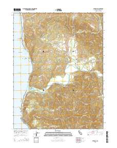 Petrolia 2015 topographic map thumbnail
